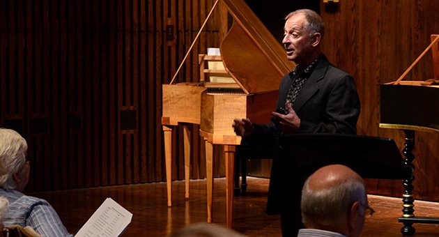 Webb Wiggins of Oberlin College demonstrates how classical music originally sounded on a vintage instrument from the Cleveland Museum of Art collection. (Part of the CIPC Festival symposia series.)
