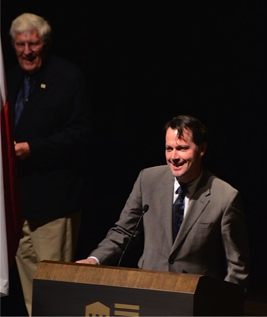 Cleveland Museum of Art Director David Franklin at the Opening Ceremony.