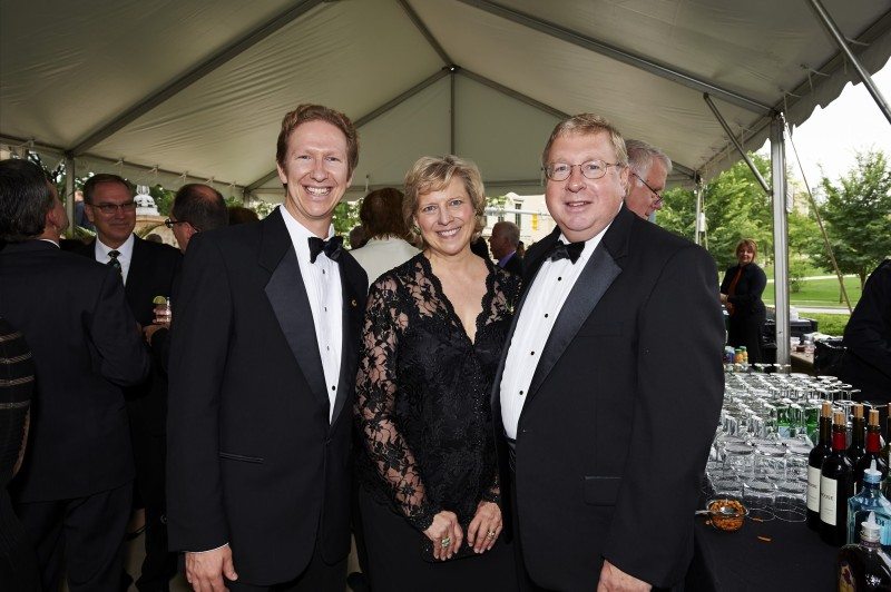 Pierre van der Westhuizen, Jill Clark, Paul Clark at Bravo Piano.
